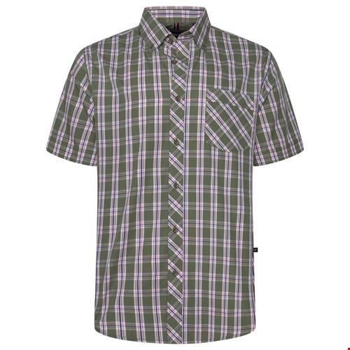 Kam S/S Casual Check Shirt